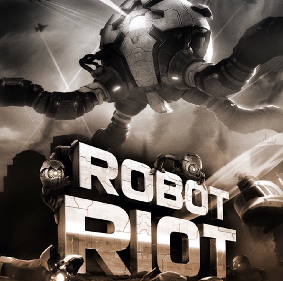 Kommandør tag et billede råb op Robot Riot